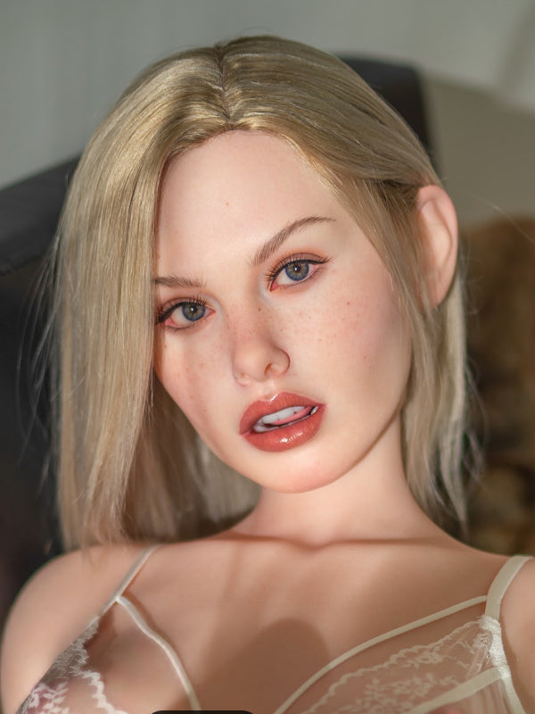 H702 ROS Silicone Sex Doll Head [IN STOCK USA]｜Zelex Doll Head