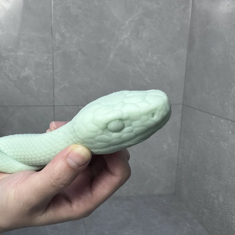 P99-0.88LB-18in Double Realistic Dildo with Snakehead Silicone Hentai Male Sex Doll | TAYUTA