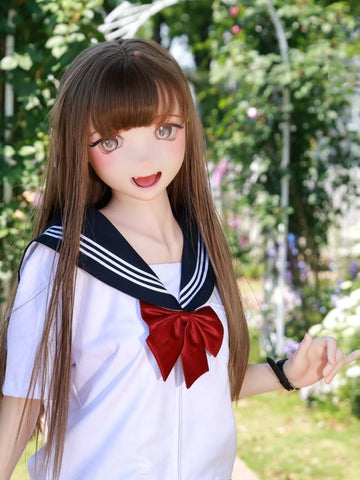 F8656—155cm/5ft1-30kg B Cup Silicone Female Anime Sex Doll | Kiradols