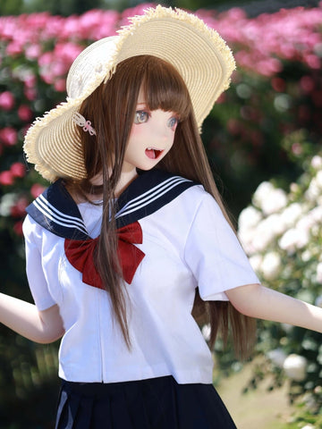 F8656—155cm/5ft1-30kg B Cup Silicone Female Anime Sex Doll | Kiradols