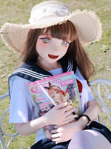 F8656—155cm/5ft1-30kg B Cup Silicone Female Anime Sex Doll | Kiradols