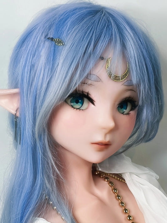 H875 Silicone Anime Sex Doll Head｜Elsa Babe Head