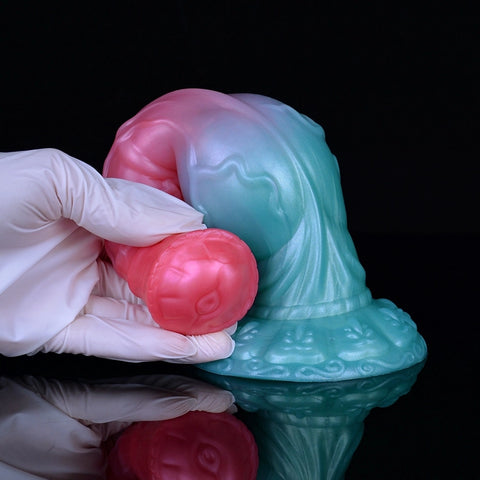 D403(1 LBS丨8.58'') Fantasy Dog Dildo Silicone Knot Dildo