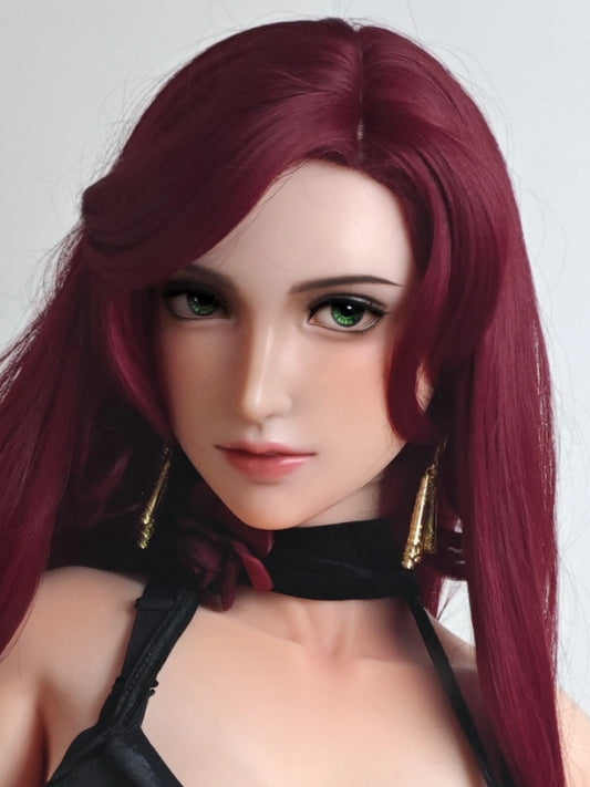 H594 Silicone Anime Sex Doll Head｜Elsa Babe Head