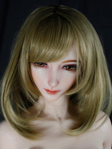 H507 Mini Anime Silicone Sex Doll Head｜Elsa Babe Head