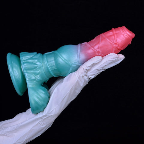 T232 (19.8lb丨21.6'') フェムボーイ巨乳&amp;超ロングディルドバイセクシャルトルソー