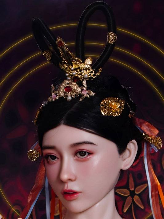 H243  Silicone Sex Doll Head丨Angel Kiss Doll head