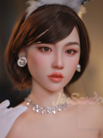 H273  Silicone Sex Doll Head丨Angel Kiss Doll Head