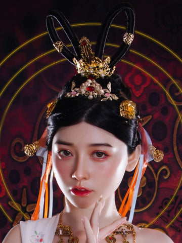 H243  Silicone Sex Doll Head丨Angel Kiss Doll head