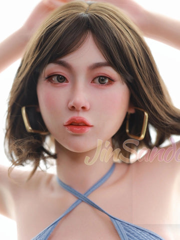 H273  Silicone Sex Doll Head丨Angel Kiss Doll Head