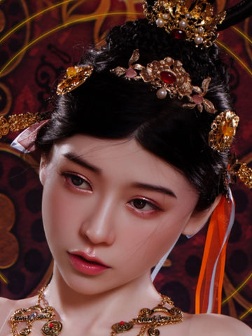 H243  Silicone Sex Doll Head丨Angel Kiss Doll head