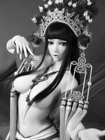 F1535-165cm/5ft4-31.5kg Full Silicone Fantasy Anime Sex Dolls | Elsa Babe