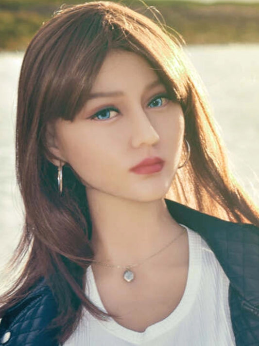 H1019 Sex Doll Head-MotorBike Cool Girl | Irontech Doll Head