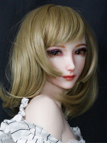 H507 Mini Anime Silicone Sex Doll Head｜Elsa Babe Head