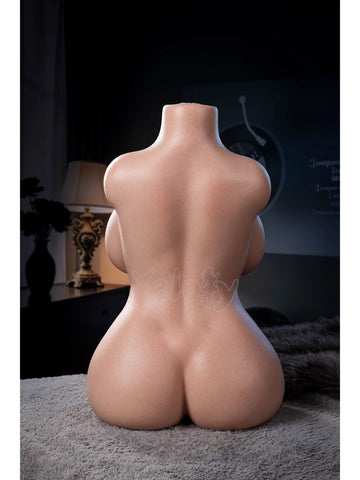 T830-34.17lbs/51cm H Cup Huge Voluptuous Gel Boobs Lifesize Silicone Sex Doll Torso Elin | YELOLY