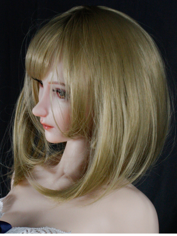 H507 Mini Anime Silicone Sex Doll Head｜Elsa Babe Head