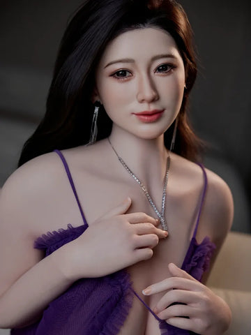 F7757-168cm/5ft5-39.5kg Full Silicone Sex Doll H Cup Busty Curvy Lightweight BBW Sex Doll | Starpery Doll