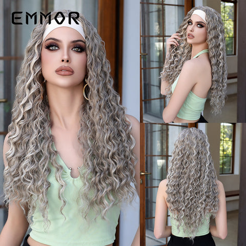 KW003 – Doll Wig Blonde Long Loose Curls