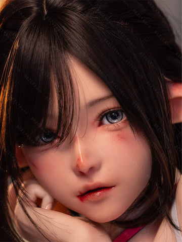 F9422-155Mcm(5.1ft)-40kg 2.0+ G Cup Mini Silicone Head Life Sized Sex Doll｜Aitia Doll