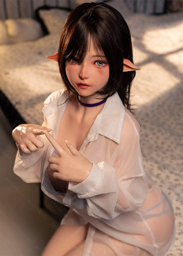 F9422-155Mcm(5.1ft)-40kg 2.0+ G Cup Mini Silicone Head Life Sized Sex Doll｜Aitia Doll