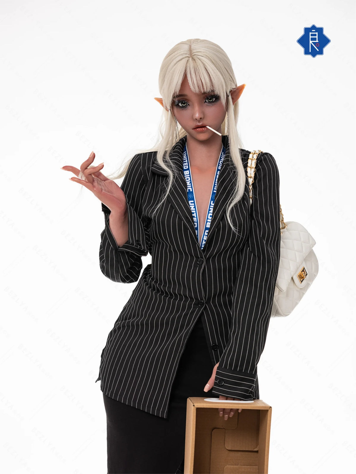 F9500-168cm/33.6kg-2.2cf ROS Alien Game Cosplay Silicone Lifesize Adult Sex Doll｜AITIA Doll