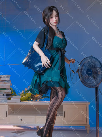 F9368-168cm/33.6kg-2.2cf ROS Asian Game Cosplay Silicone Lifesize Female Anime Sex Doll｜AITIA Doll