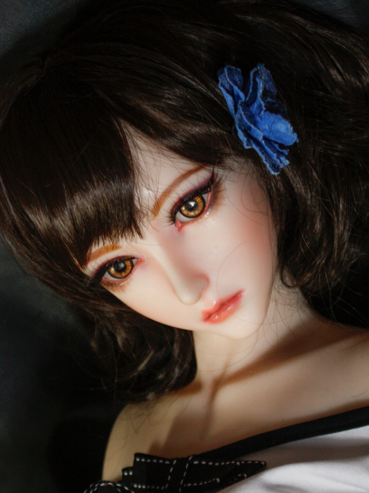 H508 Mini Anime Silicone Sex Doll Head｜Elsa Babe Head