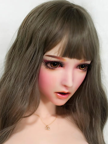 H566 Silicone Anime Sex Doll Head｜Elsa Babe Head
