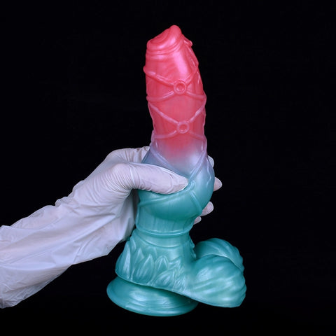 T232 (19.8lb丨21.6'') フェムボーイ巨乳&amp;超ロングディルドバイセクシャルトルソー