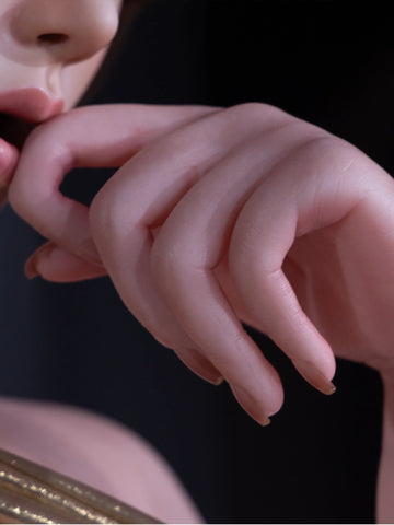 F6096—162cm/5.3ft-44kg H Cup ROS Silicone Realistic Sex Doll | EvasDoll