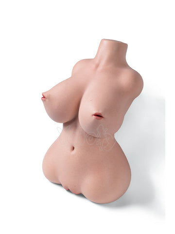 T830-34.17lbs/51cm H Cup Huge Voluptuous Gel Boobs Lifesize Silicone Sex Doll Torso Elin | YELOLY