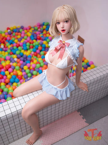 F8570-164cm-28kg B Cup Real Feel Silicone Full Sex Dolls Kali | Top Fire Doll