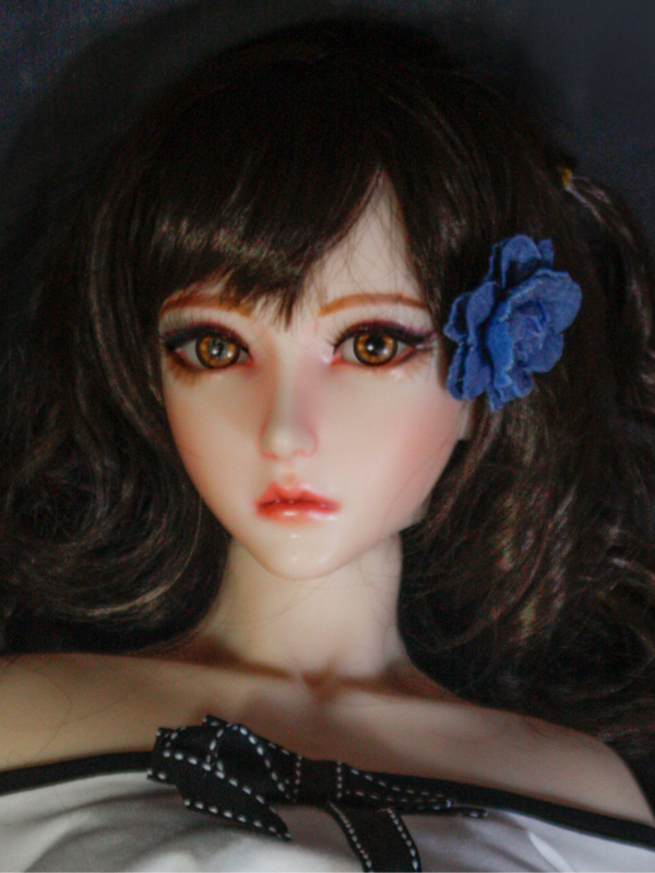 H508 Mini Anime Silicone Sex Doll Head｜Elsa Babe Head