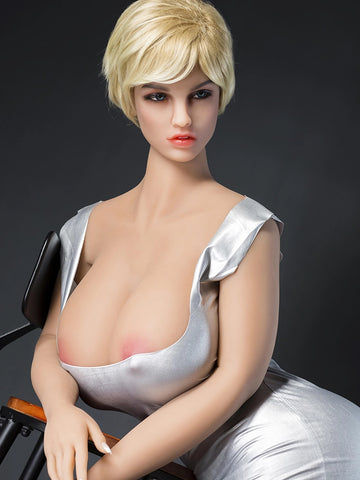 F3849-163cm/5ft3 N Cup Classical Blonde Oil Painting Style TPE Sex Doll | HR Doll