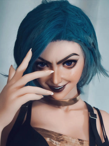 H596 Silicone Anime Sex Doll Head｜Elsa Babe Head