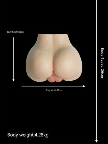 A219-(9.4lb)  Realistic Pocket Pussy With Thick Ass Silincone Sex Toy|Top Fire