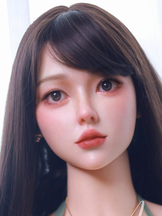 H244  Silicone Sex Doll Head丨Angel Kiss Doll head