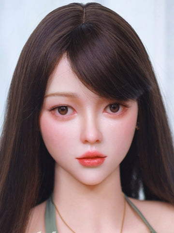 H244  Silicone Sex Doll Head丨Angel Kiss Doll head
