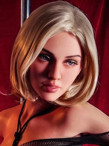 H298  Silicone Sex Doll Head丨Angel Kiss Doll Head