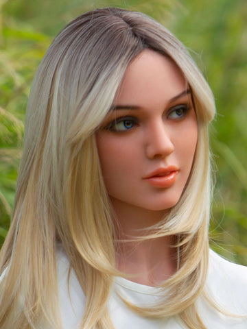 H293  Silicone Sex Doll Head丨Angel Kiss Doll Head