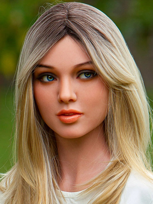H293  Silicone Sex Doll Head丨Angel Kiss Doll Head