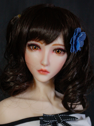H508 Mini Anime Silicone Sex Doll Head｜Elsa Babe Head