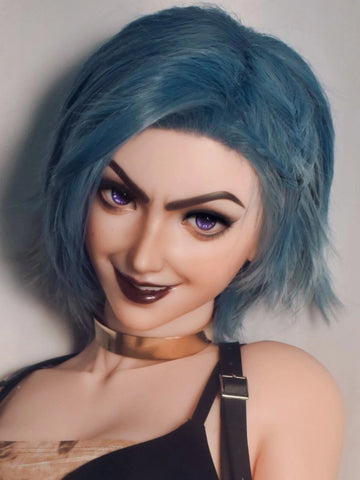 H596 Silicone Anime Sex Doll Head｜Elsa Babe Head