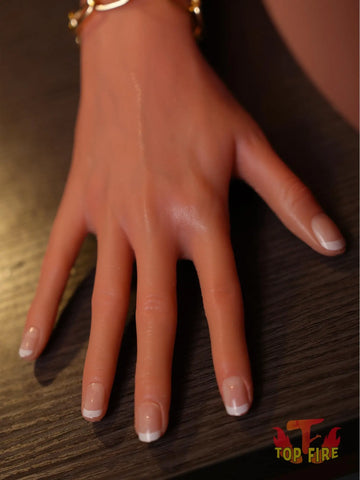 F8559 -163cm/5ft3-27kg  G Cup Real Lady Silicone Adult Full Size Sex Doll Latina T16| Top Fire Doll