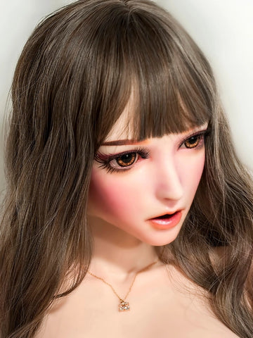 H566 Silicone Anime Sex Doll Head｜Elsa Babe Head