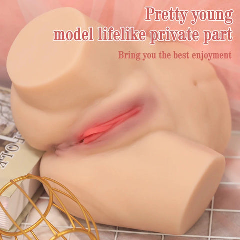 P570 (5.9lb) Fake pussy and Butt Mini Sex Doll Torso Adult Toy Male Masturbator