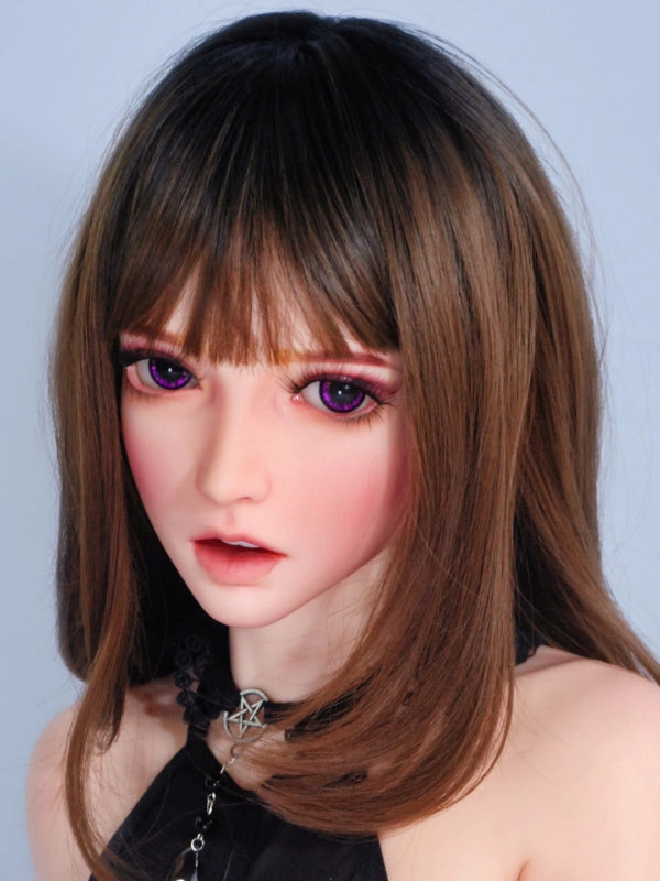 H537 Silicone Anime Sex Doll Head｜Elsa Babe Head