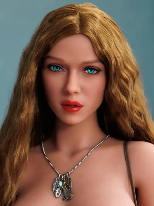 H728 Sex Doll Head-plump face【Irontech Doll Head】
