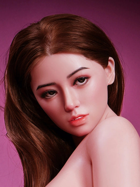 H276  Silicone Sex Doll Head丨Angel Kiss Doll Head