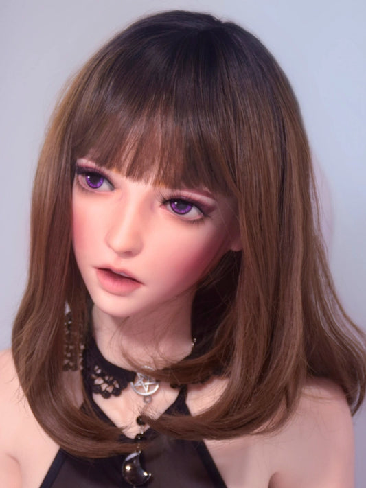 H537 Silicone Anime Sex Doll Head｜Elsa Babe Head